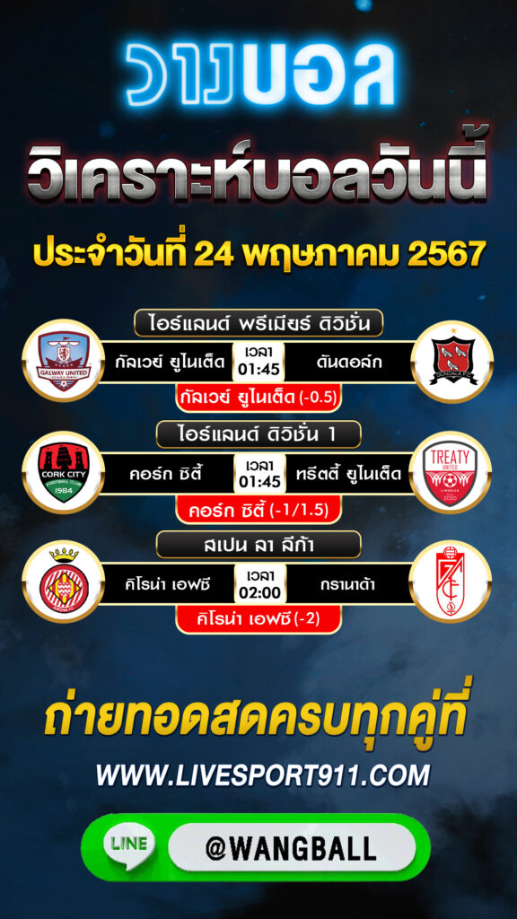 วิเคราะห์บอลวันนี้